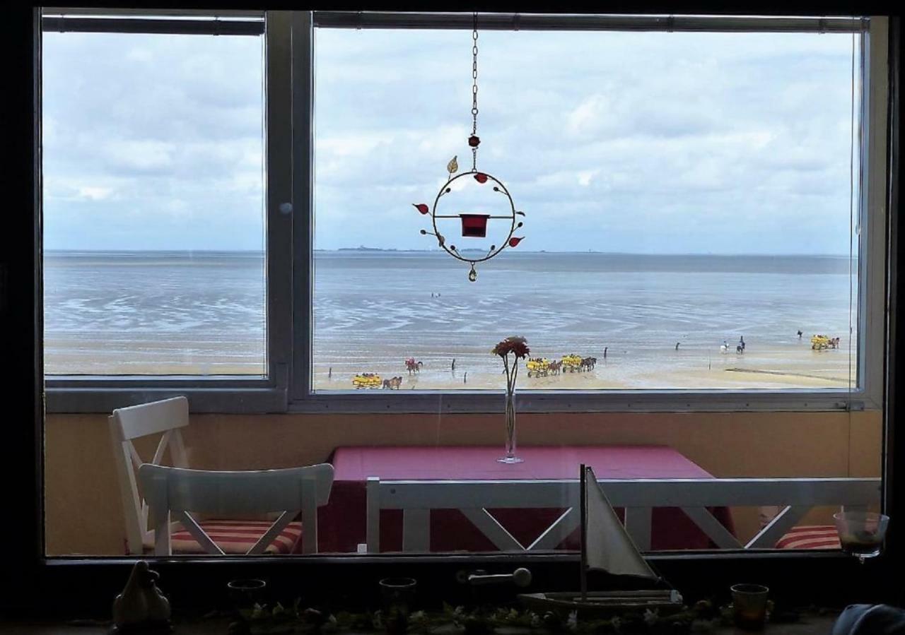 Am Sahlenburgerstrand Whg 31 Seesicht Куксгафен Екстер'єр фото